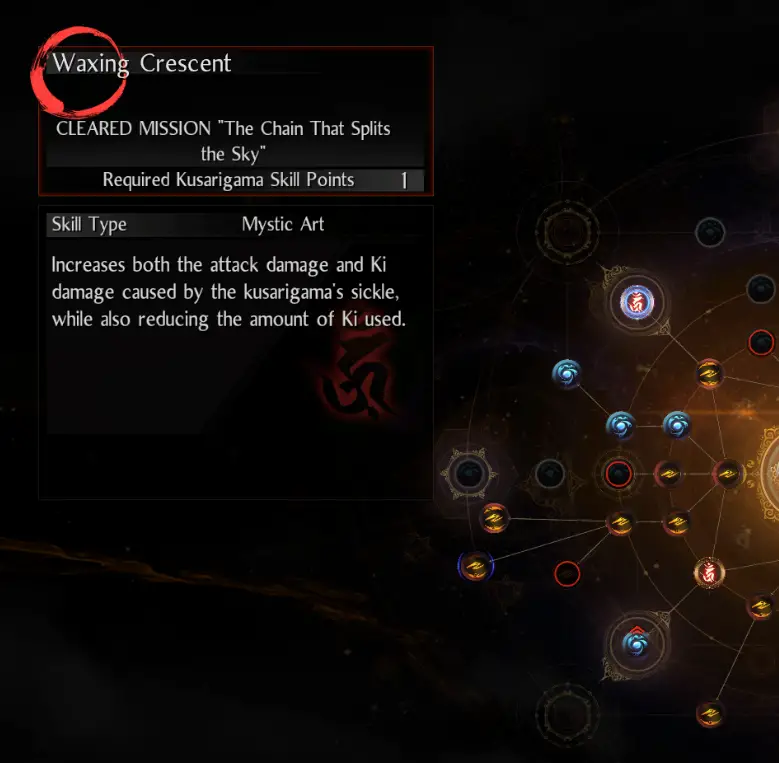 Nioh 2 Kusarigama Skill