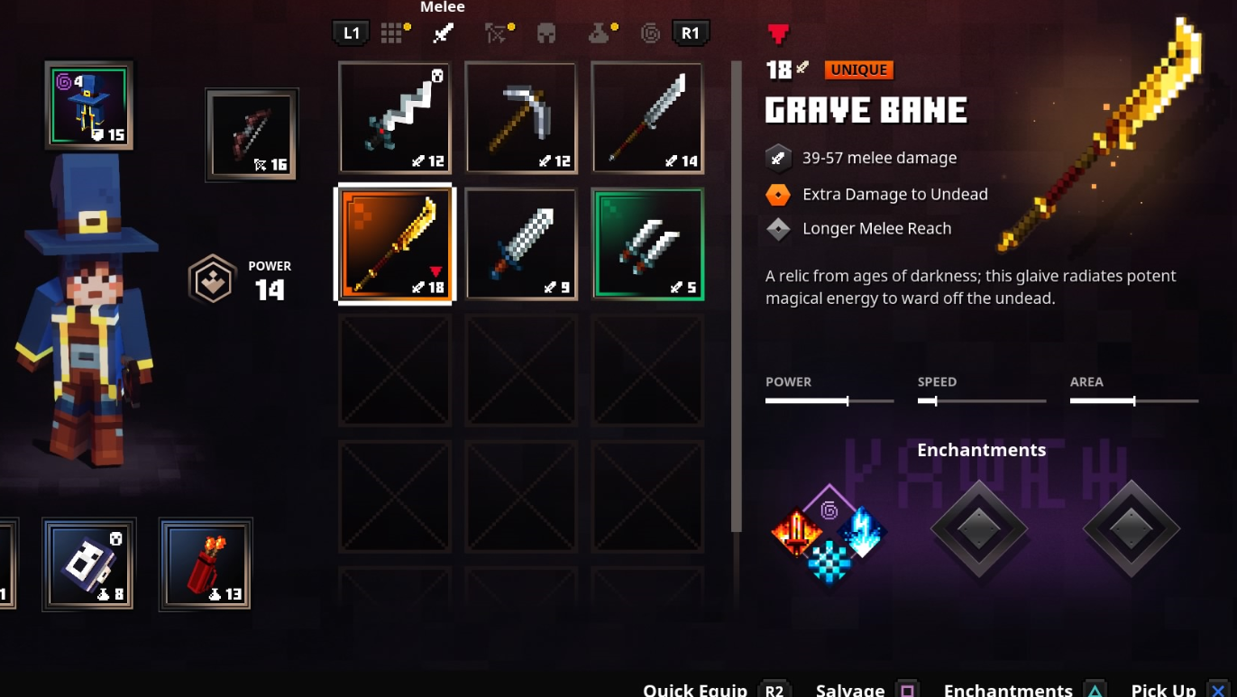 Minecraft Dungeons Weapons Guide | How to find Grave Bane